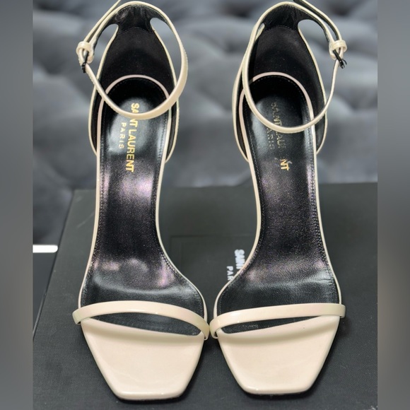 Opyum YSL Logo-Heel Sandals with Black
Hardware - Picture 9 of 12